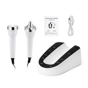 Professional Ultrasound Facial & Eye Beauty Machine: High-Frequency Anti-Aging SPA Device