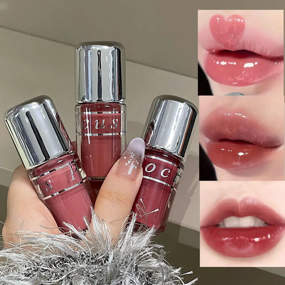 Light-Sensitive Lip Gloss, Long-Lasting Moisturizing and Not Easy to Come Off, Ultra-High Color Payoff, Autumn and Winter Liquid Lipstick, Lip Care, Women's Cosmetics, Valentine's Day, Christmas Gift