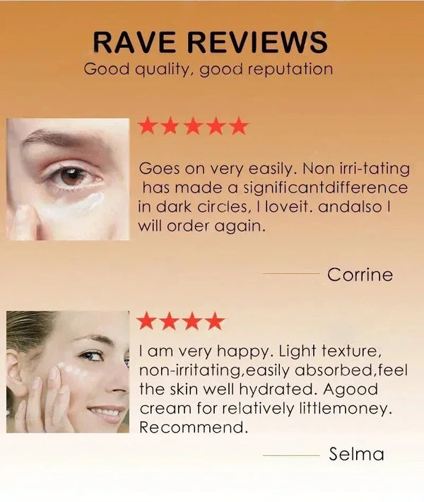 Remove Eye Bag Cream Anti Wrinkle Anti Dark Circle Eye Cream Repair Skin Damage Moisturizing Eye Bags Eyes Skin Care