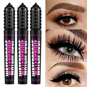 Black Waterproof 4D Mascara – Lengthening & Volumizing