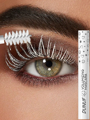 White Slender Curly Waterproof Mascara – Portable & Smudge-Proof
