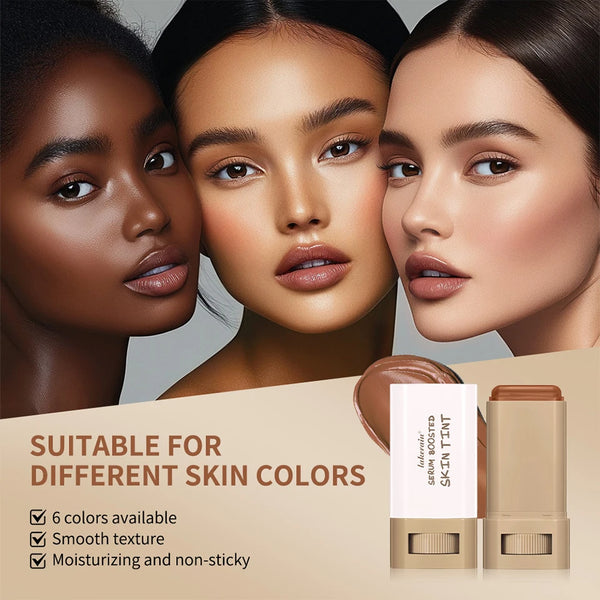 Balm Serum Stick Foundation – Moisturizing & Even Skin Tone