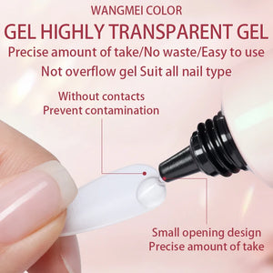 PERFECT COLOR,15ml,nail glue,nail stuff,press on nails,nail art,Quick Drying, Semi Solid, Long Lasting, No UV Light Needed