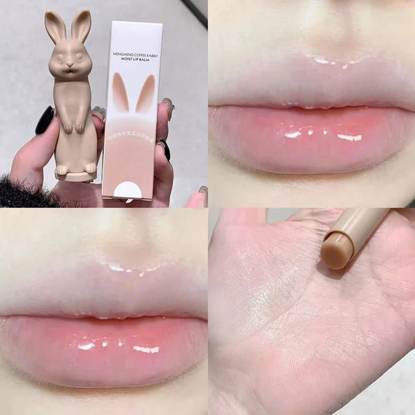 Cute Rabbit Color-Changing Moisturizing Lip Balm – 4 Shades