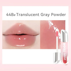 Long-lasting color lipstick, jelly texture lipstick, moisturizing, glossy lip balm, non-greasy, non-fading multi-color lipstick