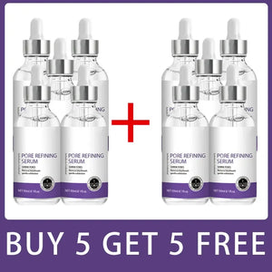 Pore Shrinking Serum Face Removing Large Pores Tightening Facial Pore Minimizing Essence Skin Care Beauty Firm skin