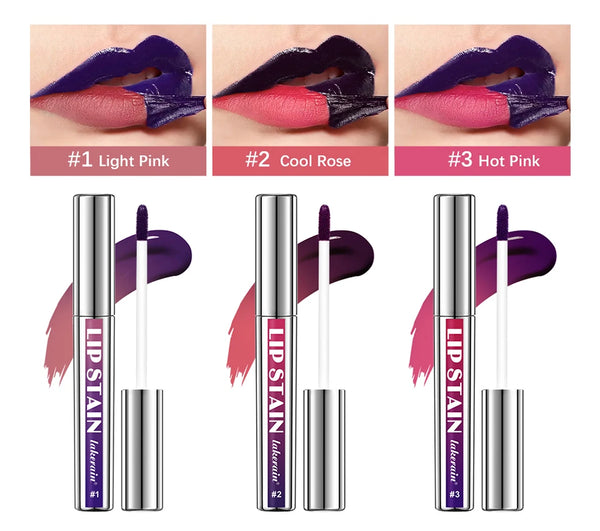 Peel Off Lip Stain Reveal Long Lasting Waterproof Pink Lip Tint Transfer Proof Non-stick Cup Natural Lip Stain Women's Cosmetics