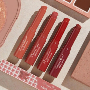 NEW Nude Matte Lipstick Waterproof Lip Sticks Not Fading Sexy Red Velvet Lipsticks for Women Make Up Long Lasting Lip Cosmetics
