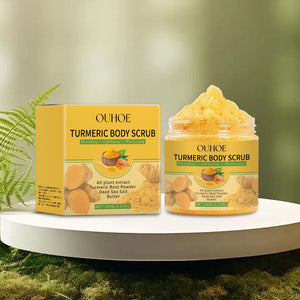 Turmeric Body Scrub – Gentle Exfoliating & Brightening