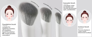 BEILI 12/15-Piece Professional Makeup Brush Set – Vegan & Premium