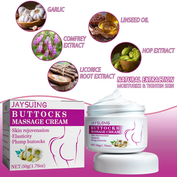Buttock Firming & Lifting Cream – Hip Enhancer & Shaping Oil for Women