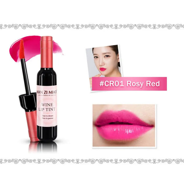Wine & Baby Pink Matte Liquid Lipstick – Long-Lasting & Waterproof