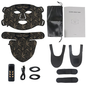 LED 8-Color Face & Neck Mask – Anti-Aging & Skin Tightening