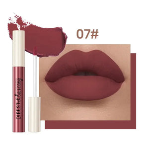 12-Color Waterproof Lipstick – Long-Lasting & Vivid