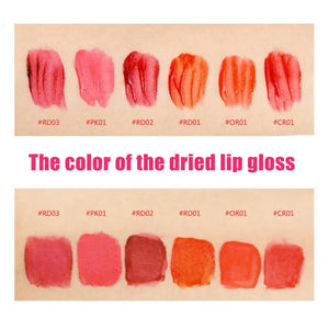 Wine & Baby Pink Matte Liquid Lipstick – Long-Lasting & Waterproof