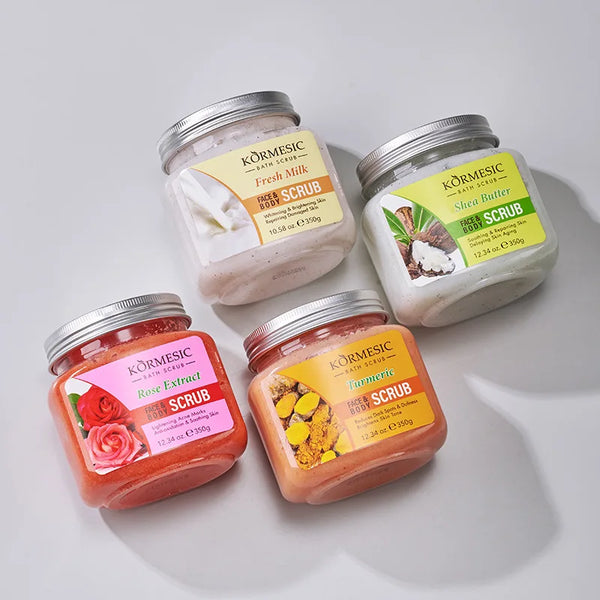 KORMESIC Turmeric Body Scrub – Moisturizing & Gentle