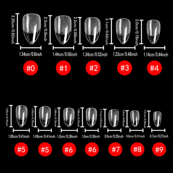 120PCS- Semi-frosted short almond clear fake nails, whitening nail art set with removable fake nails for festivals, parties, dat