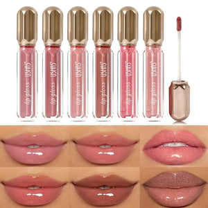 Mirror Pearl Waterproof Lip Gloss – Long-Lasting Shine