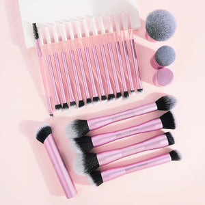 MAANGE 20-Piece Pro Makeup Brush Set – Double-Ended & Multi-Purpose