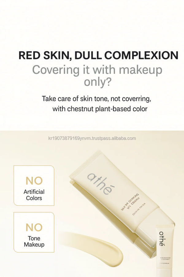Vegan Mineral Sunscreen SPF50+ Glow Skin Booster Essence korean skincare OEM