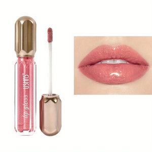 Mirror Pearl Lip Gloss Waterproof Long Lasting Moisturizing Lipstick Shine Glitter Lip Gloss Women Makeup Cosmetic