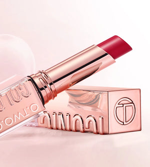 Hydrating Satin Lipstick Long Lasting Moisturizing Nourishing Non Oily Plump Lips Gloss Smooth Formula Glowing Finish