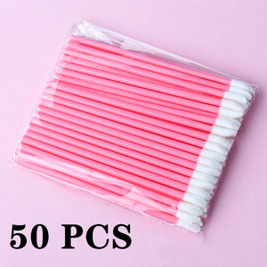 5/100 Pcs Lip Brush Eyelash Makeups Lip Glossy Microbrush Lash Extension Lipstick Set Cosmetic beauty Tools