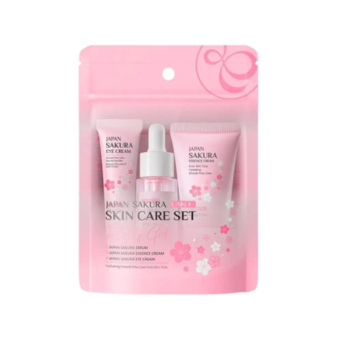 Sakura Skincare Set – Face Cream, Serum, Toner & More