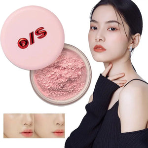 O/S Facial Loose Powder – Long-Lasting & Oil-Control Honey Powder