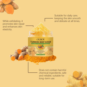 Turmeric Body Scrub – Gentle Exfoliating & Brightening