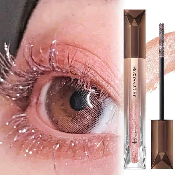 Glitter Sparkling Mascara – Long-Lasting, Waterproof, Smudge-Proof, Pearlescent Flash