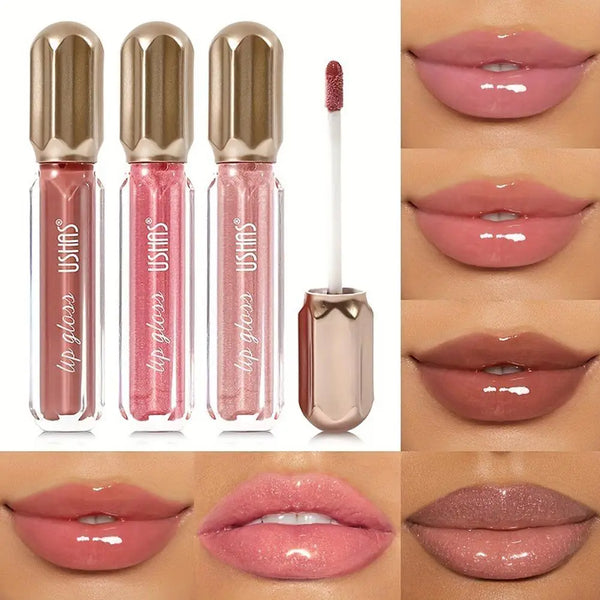Mirror Pearl Waterproof Lip Gloss – Long-Lasting Shine