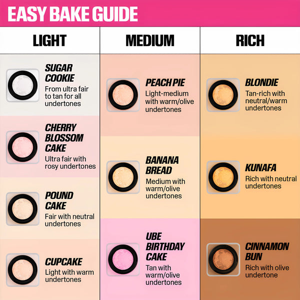 Huda Beauty Loose Baking Setting Powder Long Lasting Oil Control Natural Face Matte Waterproof BrighTening Loose Powder Makeup