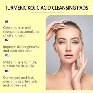 Turmeric Kojic Acid Cleansing Pads