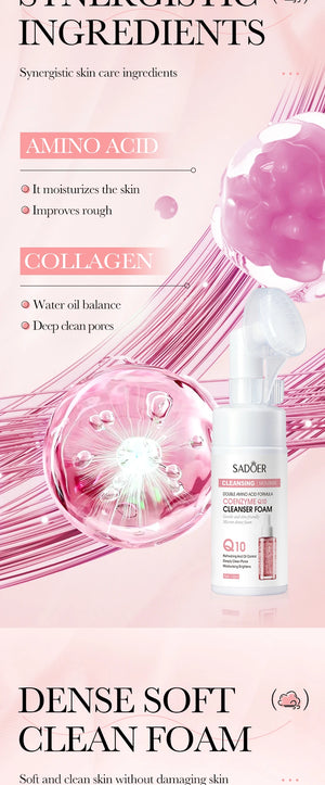 Mossee Facial Cleanser Foam – Hydrating & Moisturizing