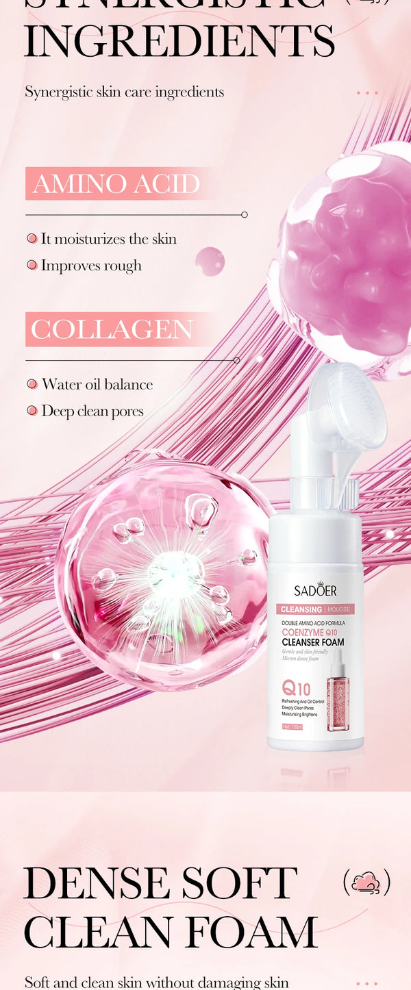 Mossee Facial Cleanser Foam – Hydrating & Moisturizing