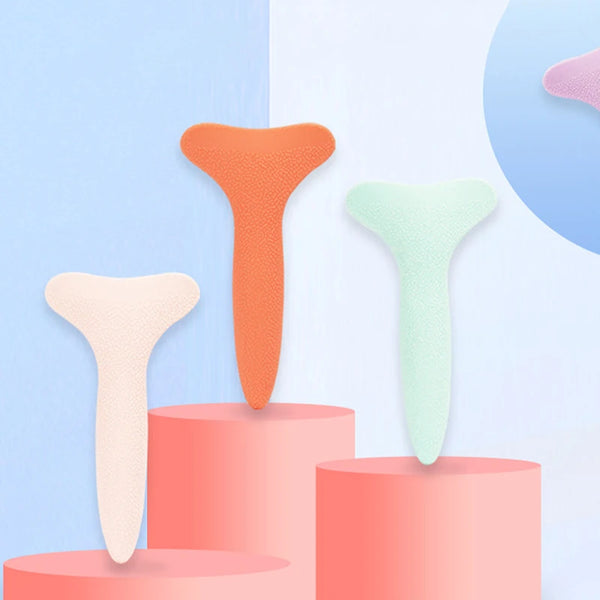 Mascara Shield Silicone Brush – Eyelash & Eyeliner Tool