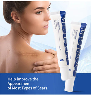 Scar Removal Cream Gel Remove Acne Spots Treatment Stretch Marks Burn Surgical Scar Repair Cream Smoothing Whitening Skin Beauty