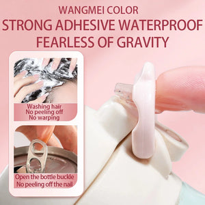 PERFECT COLOR,15ml,nail glue,nail stuff,press on nails,nail art,Quick Drying, Semi Solid, Long Lasting, No UV Light Needed