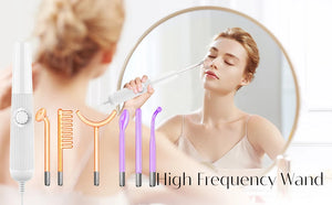 Darsonval Professional High-Frequency Machine: 6-in-1 Neon & Argon Therapy Kit