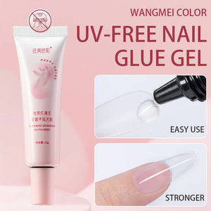 PERFECT COLOR,15ml,nail glue,nail stuff,press on nails,nail art,Quick Drying, Semi Solid, Long Lasting, No UV Light Needed