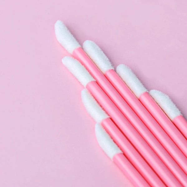 5/100 Pcs Lip Brush Eyelash Makeups Lip Glossy Microbrush Lash Extension Lipstick Set Cosmetic beauty Tools