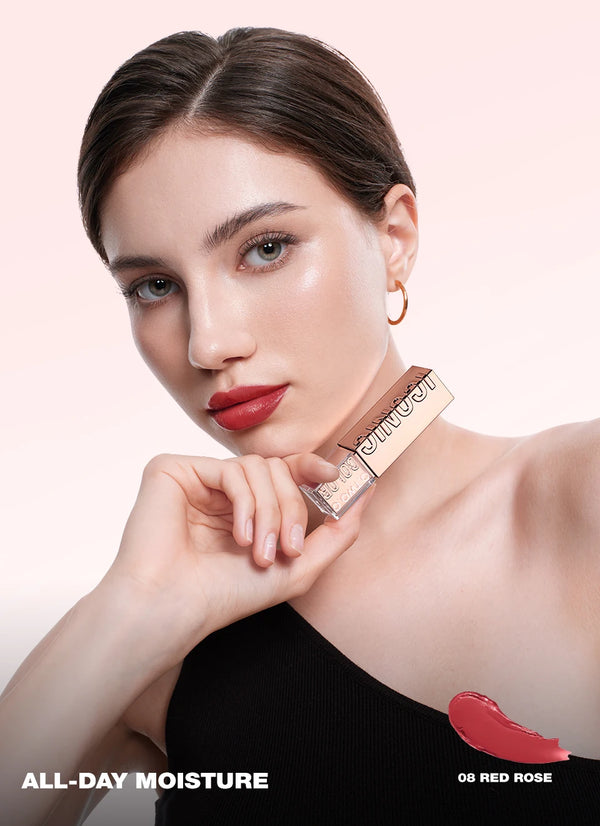 Hydrating Satin Lipstick Long Lasting Moisturizing Nourishing Non Oily Plump Lips Gloss Smooth Formula Glowing Finish