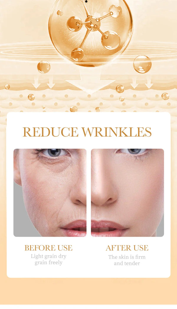 10pcs Collagen Anti-Wrinkle Facial Masks – Anti-Aging & Moisturizing