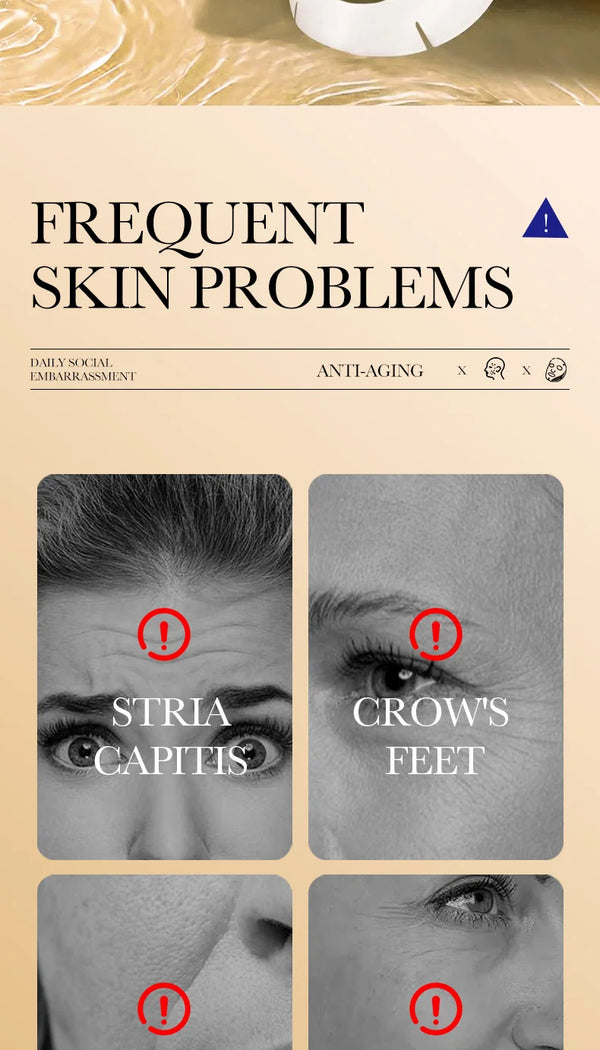 10pcs Collagen Anti-Wrinkle Facial Masks – Anti-Aging & Moisturizing