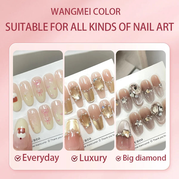 PERFECT COLOR,15ml,nail glue,nail stuff,press on nails,nail art,Quick Drying, Semi Solid, Long Lasting, No UV Light Needed
