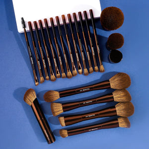 MAANGE 20-Piece Pro Makeup Brush Set – Double-Ended & Multi-Purpose