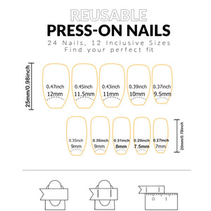 24pcs Coffin Shaped Fake Nails +1 Nail File +1 Jelly 24pcs Coffin Shaped Fake Nails +1 Nail File +1 Jelly