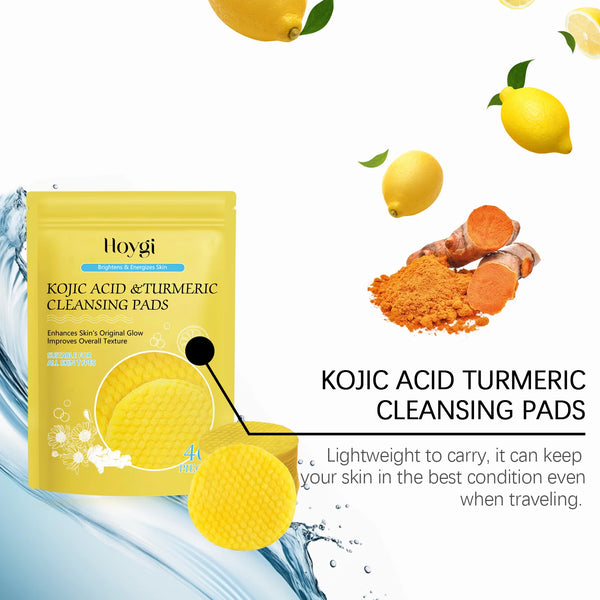 Turmeric Kojic Acid Cleansing Pads