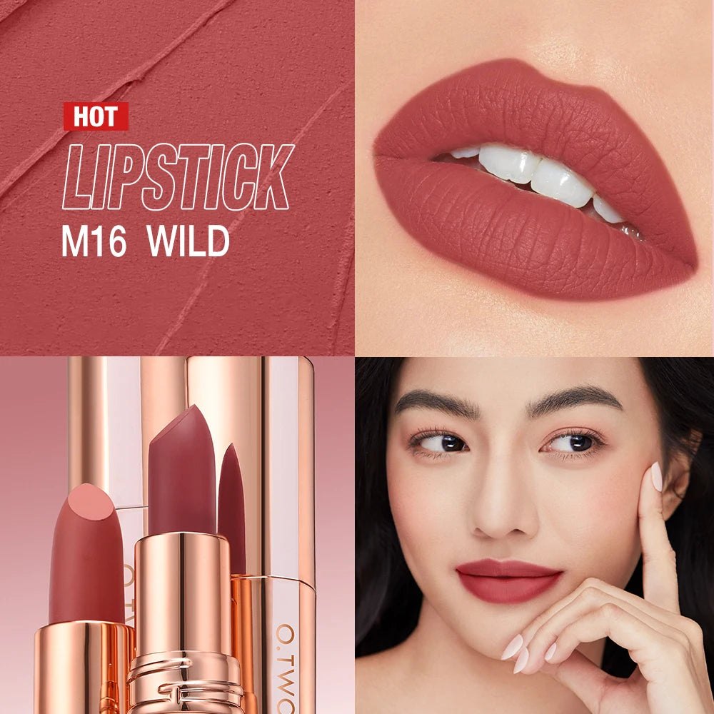 O.TWO.O Matte Long-Lasting Waterproof Lipstick